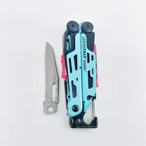 VG10 Damascus Blade for Leatherman Signal, Hassle-Free Upgrade