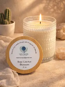 Baja Cactus Blossom Luxury Spa Candle