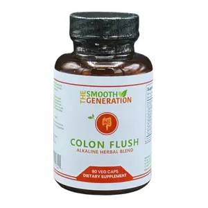 Colon Flush Capsules 100% Wildcrafted Alkaline Herbs Dietary Supplement for Digestive Wellness and Bloating Relief Healthcare Natural