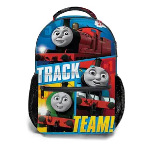 Thomas-&-Friends-Backpacks for Girls, Cute School Backpack for Girls Boys, Aesthetic Bookbag for Teens, Lightweight Classic Backpack for Travel, Work, Picnic A-79