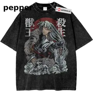 Sesshomaru Shirt, Inuyasha Shirt, Anime Shirt, Vintage Tee Menswear T-Shirt 3MQ