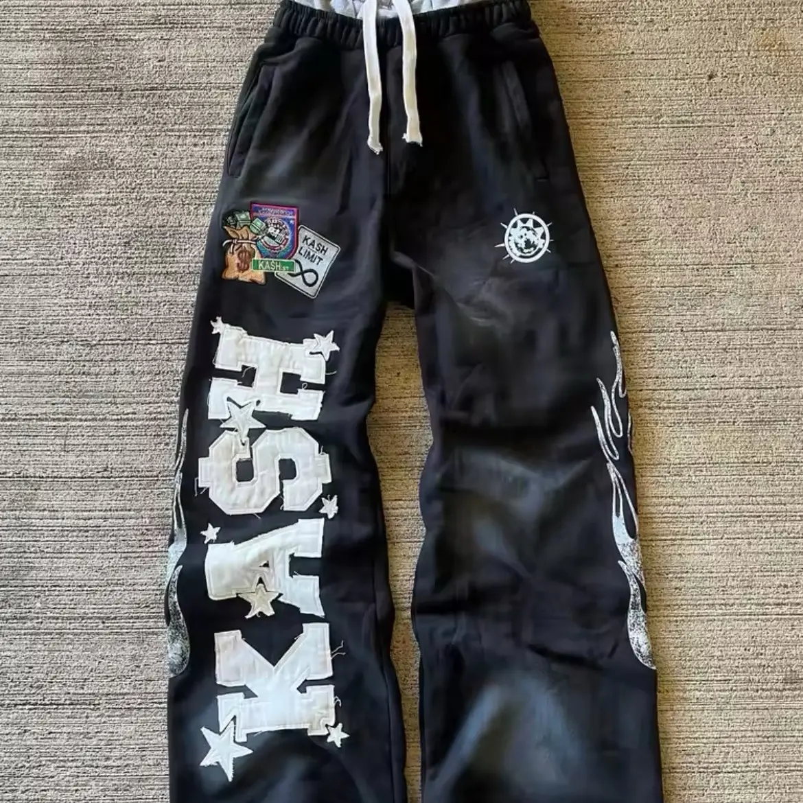 Gothic hip KASH brand Baggy sweatpants Casual Streetwear Trousers