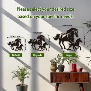 horse metal sign, horse shaped metal wall decor, metal hanging decorative art, home decor, metal horse decor, ranch decor, wall hanging, farmhouse decor, horse family sign, metal wall decor, horse lover, horse, gift Decoration Ornaments