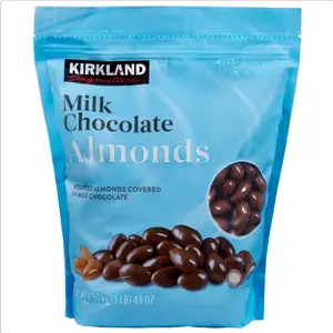 Signature Milk Chocolate Covered Almonds, 48 oz Nut Snack Protein