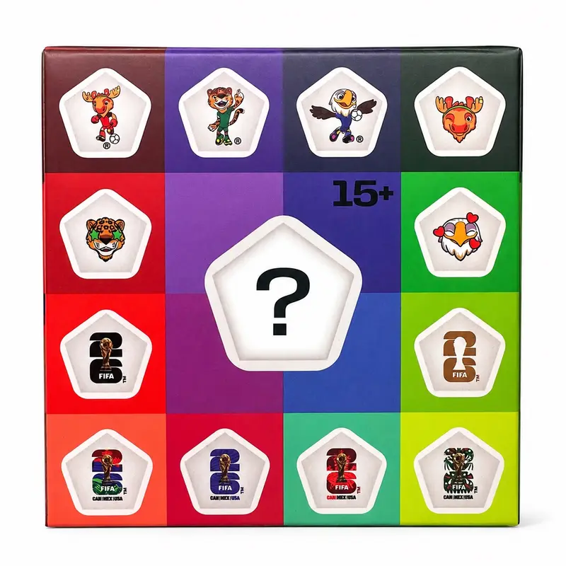 FIFA World Cup 2026 Sports Construction Puzzle Magnet Ball Blind