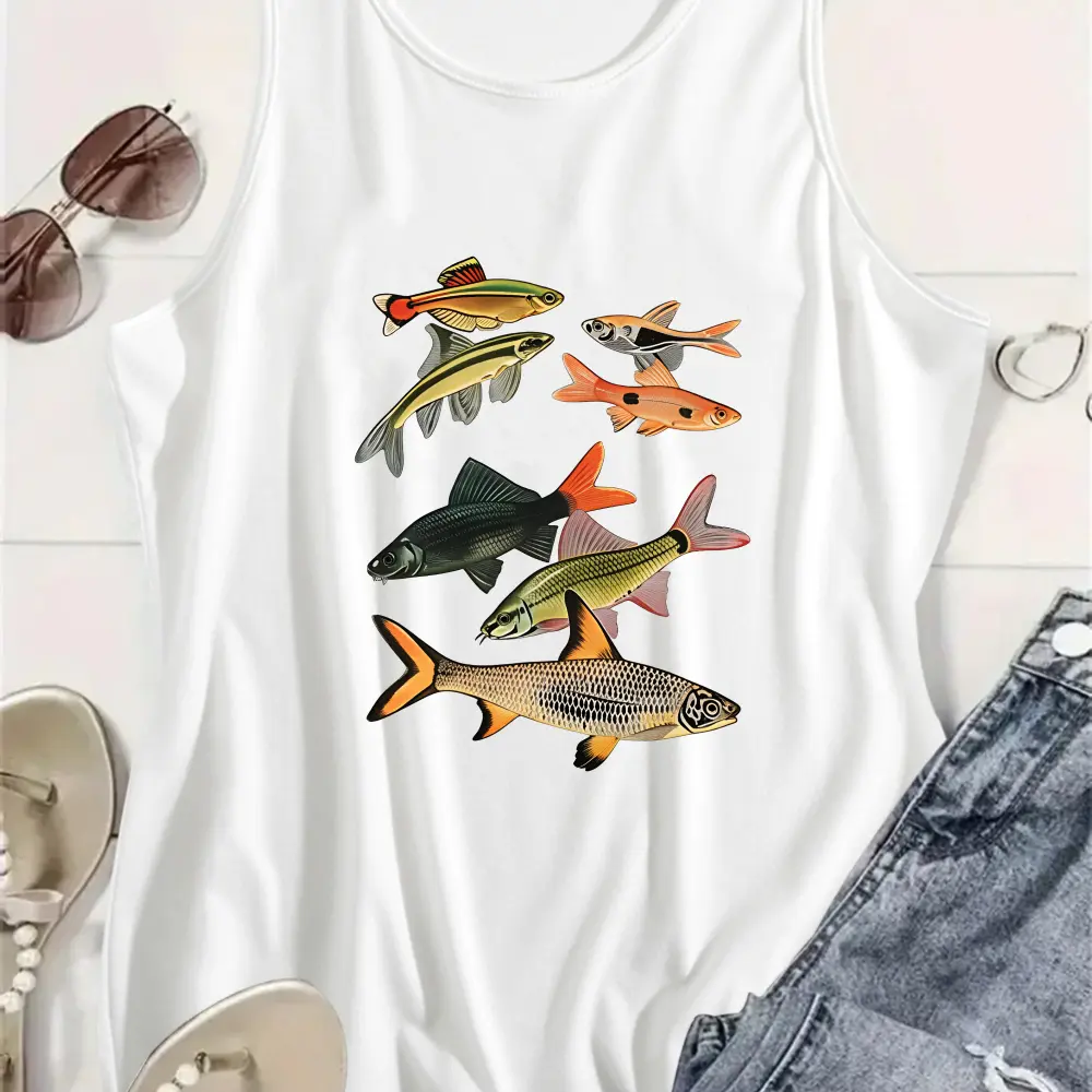 Y2K Style Retro Aesthetic Cropped Tank Top