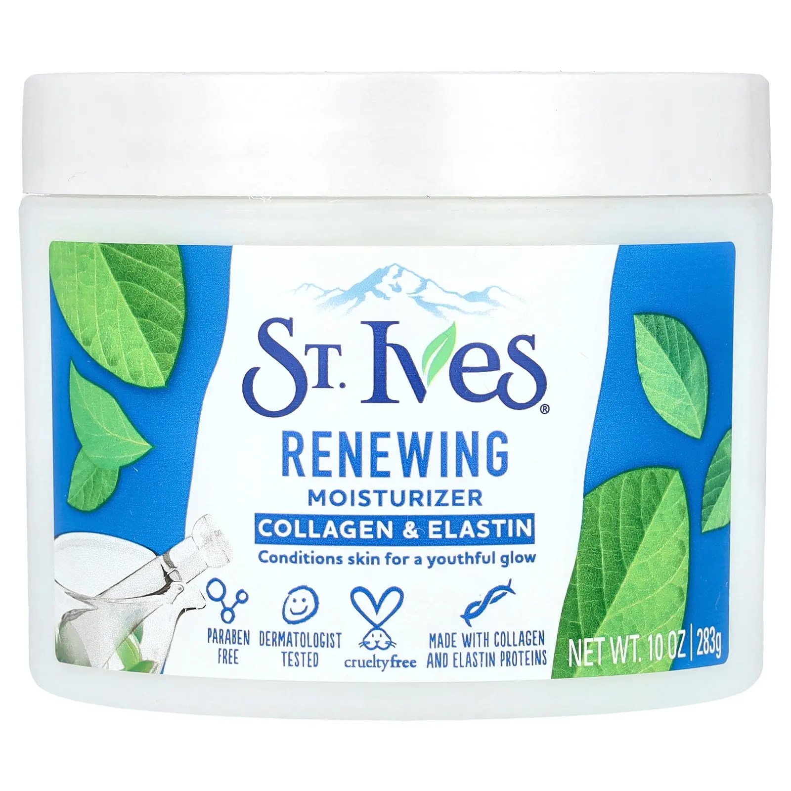 St. Ives Renewing Moisturizer, Collagen & Elastin, 10 oz (283 g)