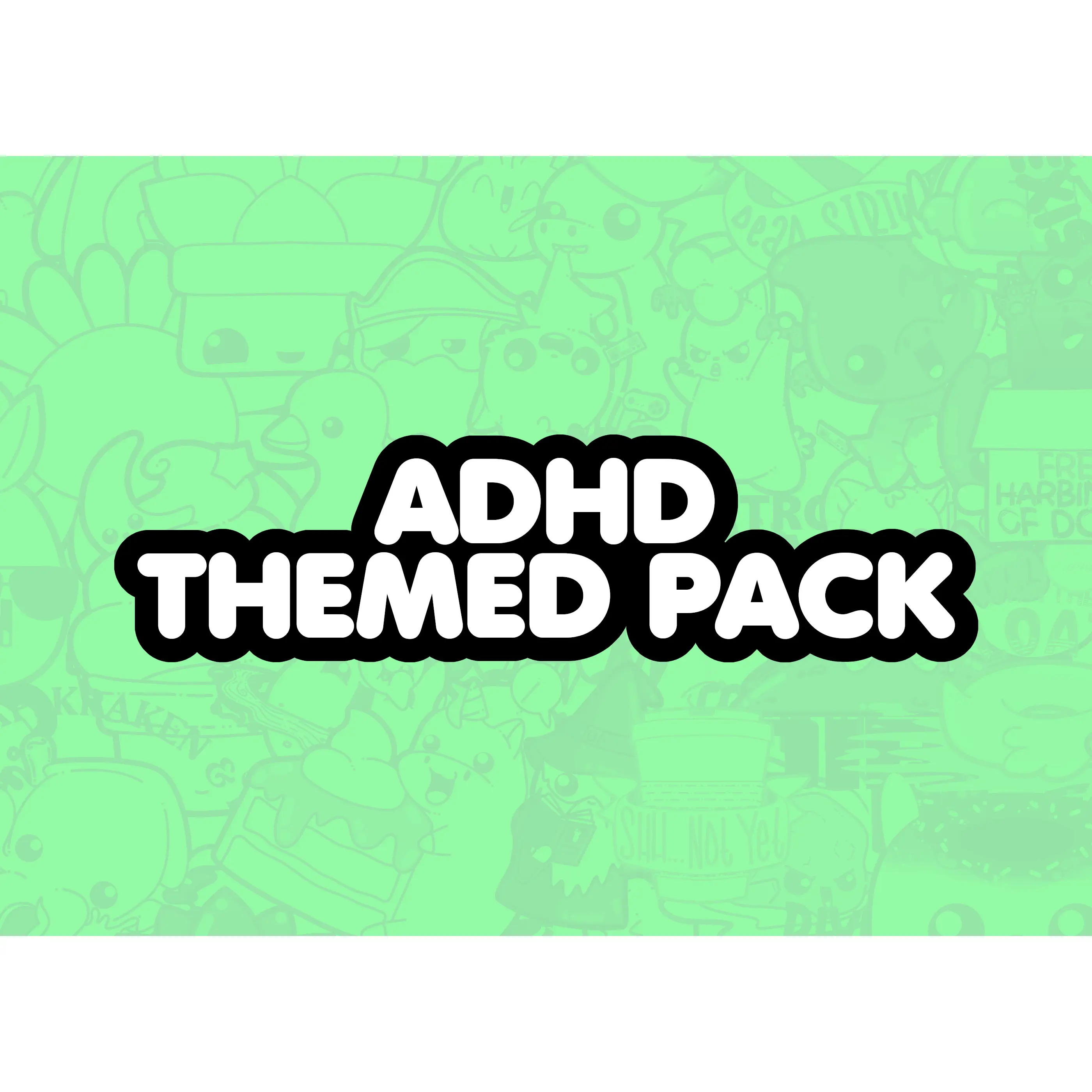 ADHD Themed Pack ADHD Themed Pack