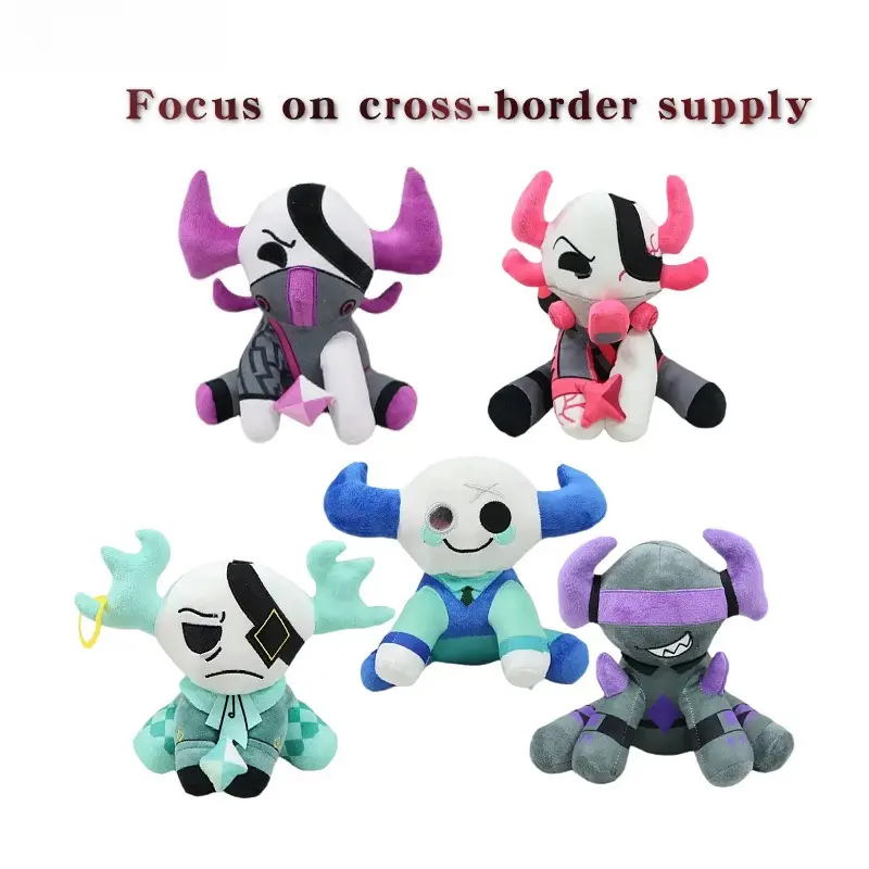 PHIGHTING Game Theme Soft Plush Toy - Unisex Cute Cartoon Animal Stuffed Figure, Kids' Favorite Game Peripheral for Gifts, House Decoration