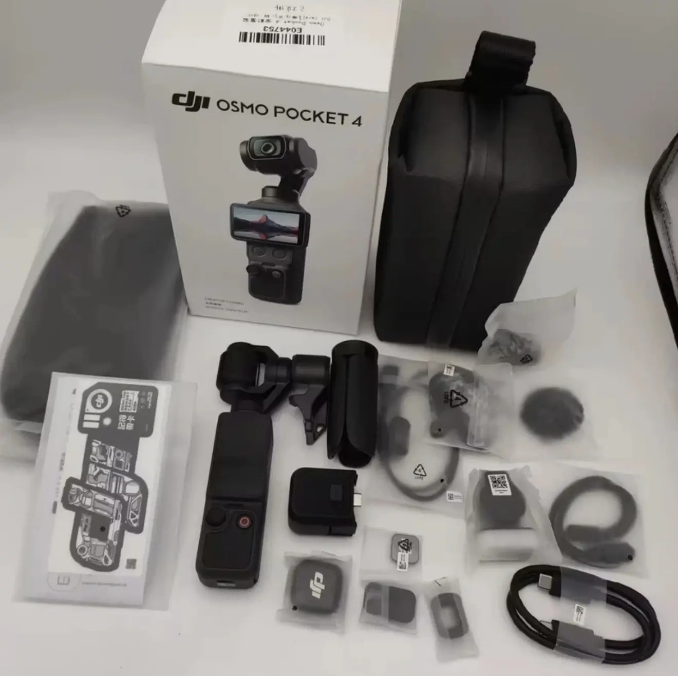 DJI Osmo Pocket 4 Creator Combo 4K 240fps Gimbal Action Camera Genuine