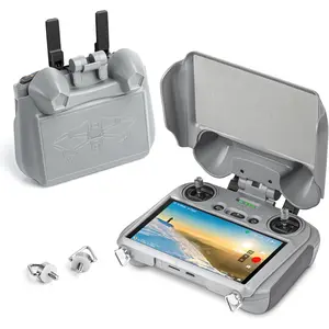 RC 2 Controller,3-IN-1 Sunshade Joysticks Screen Protector for DJI Mini 4 Pro/Air 3S Accessories