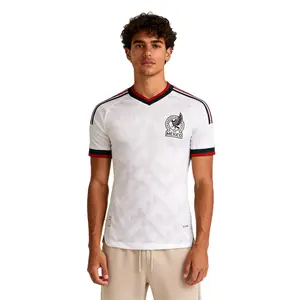 2026 Mexico Mexico National Team Away White Short-Sleeve Soccer Jersey