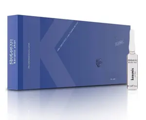 Salerm Keratin Shot Keramix – Intensive Keratin Treatment Ampoules, 0.44 oz (Pack of 12)