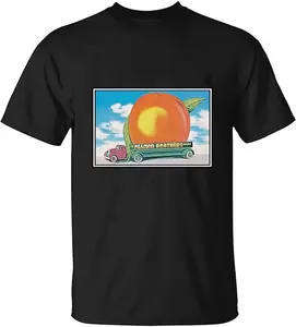 All.Man Br.Others Ban.d E.at a Pea.ch ALB.um T-Shirt Black