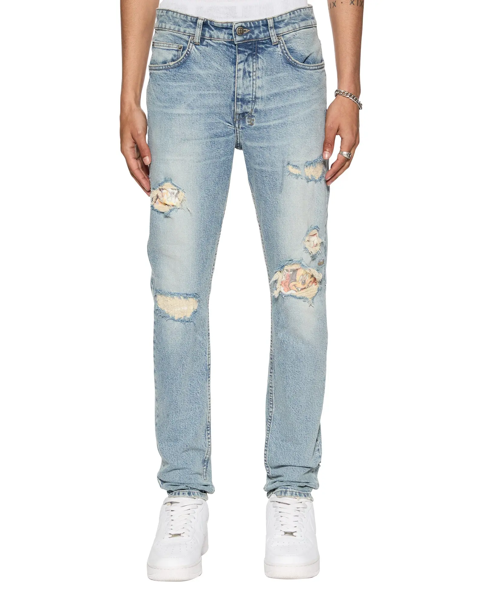 KSUBI CHITCH CHAMPAGNE DESTROY SKETCH JEANS