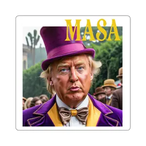 Funny Traump Make America Sweet Again Stickers Decor Decorative Stocking Stuffer