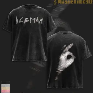 [Vibe90s] Drakee 'Ice Man' Album Official Graphic For Team Drizzy High-Quality Cotton Washed T-Shirt, Drake Drizzy Fan Graphic Tee, Ice-Man Album Merch Streetwear Graphic Shirt, Gift for Drake Fans Vintage Collector Tee U5F