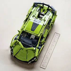 1286pcs Stylish Sports Car Building Kit, High Difficulty Adult Assembly Toy, Perfect Gift for Racing Enthusiasts, Ideal for Car Lovers, Building Blocks