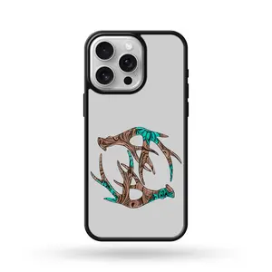 Tooled Antler Phone Case