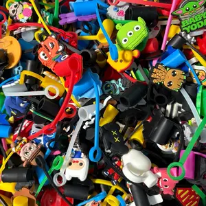 Live Claims Only Assorted straw toppers