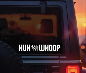 Huh Whoop Sleep Token Logo Emergence Even In Arcadia Car Decal for Vehicle Rear Window Decorative Sticker