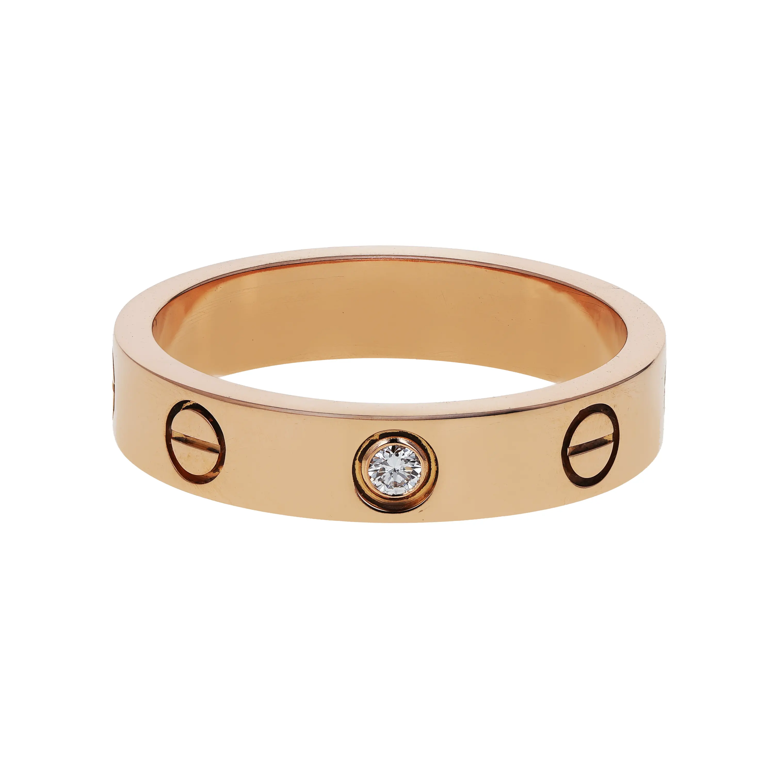 Pre-owned Cartier Love Ring Size 51