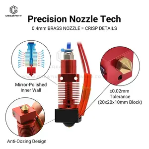 MK8 Nozzle for Ender 3 V2 CR10 Ender 5 3D Printer Replacement Part