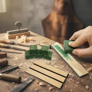 Professional Manual Knife Sharpening Kit, High-Efficiency Precision Sharpener with Leather Strop & Compound, Rust-Proof Durable Tool for Outdoor Knife Maintenance and Polishing.