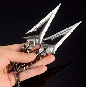 Valorant Kuronami Metal Replica - High-Quality Alloy Game Model Skin with Chain Ornaments