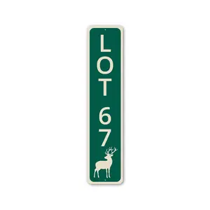 Lot 67 Deer Green Camping Sign