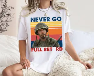 Never Go Full Vintage Shirt, Funny Army Movie Shirt, Meme Shirt, Unisex Tee
