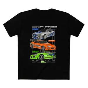 Vintage Muscle Classic - Fast And Furious - Skyline Supra Eclipse - Stay Fast T-Shirt Sweatshirt Hoodie MADE IN USA