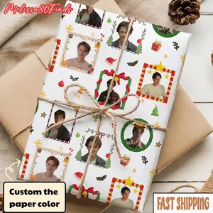 Conrad Fisher Christmas Wrapping Paper, Gift Wrapping Paper, The Summer I Turned Pretty Gift Wrap For Team Conrad, Funny Holiday Gift Wrap