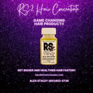 RS2 Animal Hair Concentrate - Natural Formula for Thicker Fuller Hair and Wool, Safe and Effective for Hogs, Cattle, Goats, and Sheep