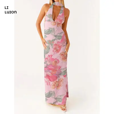 raise a toast satin plisse halter maxi dress Raise A Toast Satin Plisse Halter Maxi Dress - Emerald