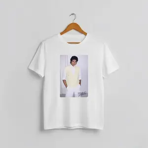 Michael Jackson Shirt - King of Pop Vintage Tee - Retro 80s Music Graphic T-Shirt - MJ Signature Apparel - Classic Pop Culture Fan Gift