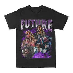 Future - Vintage Graphic - Unisex Heavy Cotton Tee - Casual Classic T-Shirt