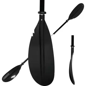 Kayak Paddle - Adjustable 2 Pieces Aluminum Alloy Shaft with Glass Fiber Blade for Surfing,Oar Fishing Easy Packable Travel