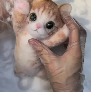 squishy tabby cat kawaii toy party gift, fun stress relief too cute adorable cat