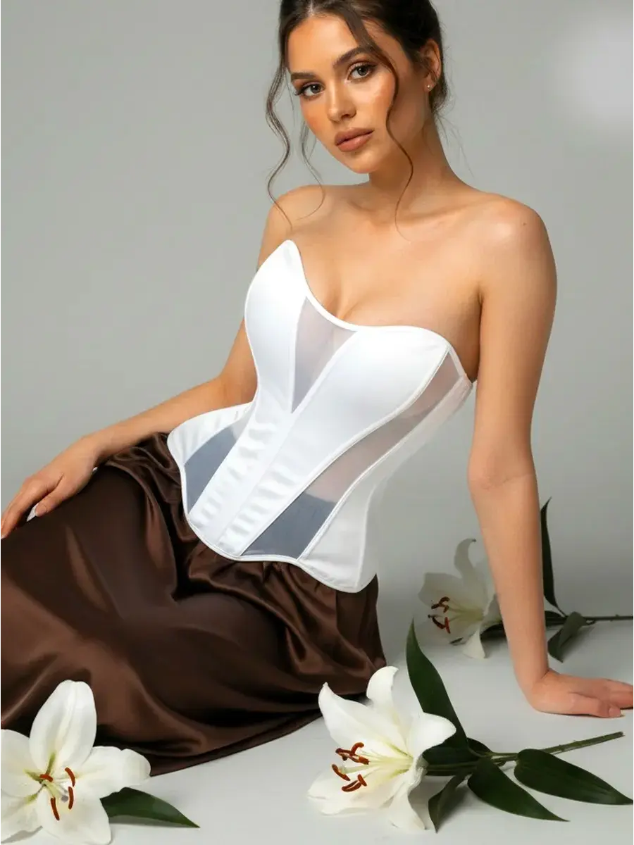 "INNOCENCE" CORSET Corset Top - Waist Trainer for Prom & Bridal