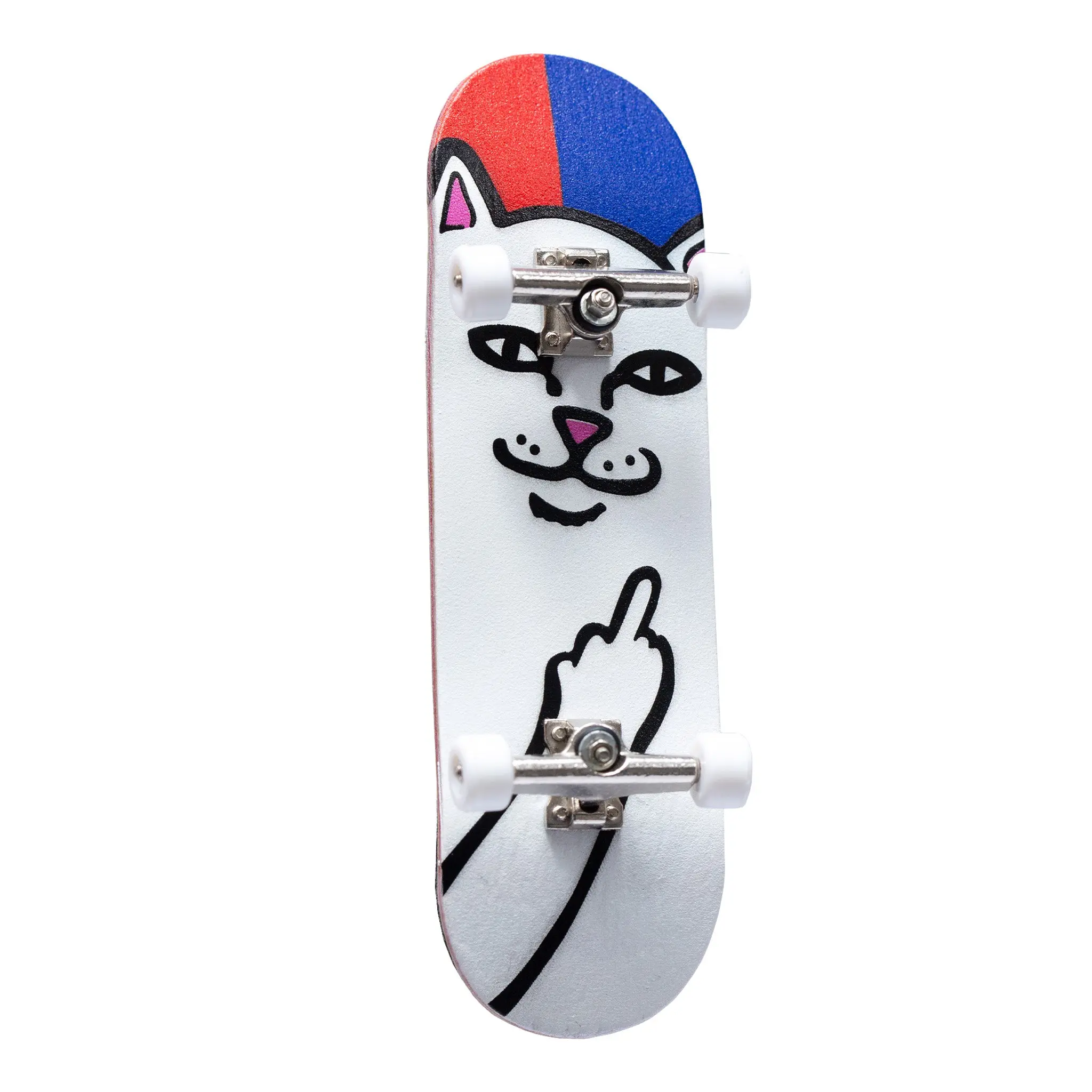 Lord Nermal Mini Skateboard (Red/Blue) Lord Nermal Mini Skateboard (Red/Blue)