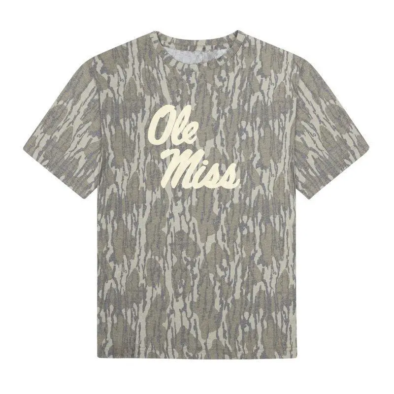 Mossy Oak Women's Casual Shortsleeve T-Shirt, Round Neck Graphic Tee in Durable Polyester with Fade-Resistant Design, Fabric, Printed