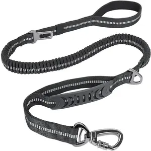 High- anti-explosion tactical leash for medium and large dogs