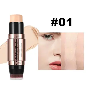 Contour Stick Double Head Highlight Contour Concealer Stick Natural Three-Dimensional Shadow Contour Concealer Concealer Makeup