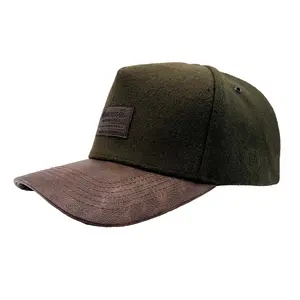 Wool Snapback - Green