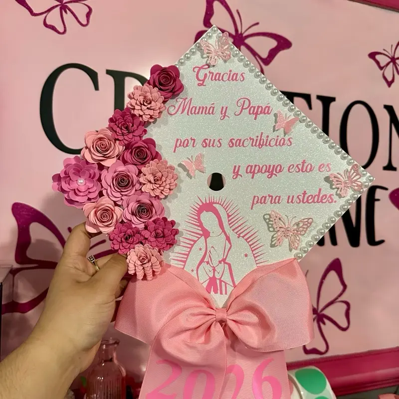 Custom Graduation Grad Cap topper!! (send message for any changes)