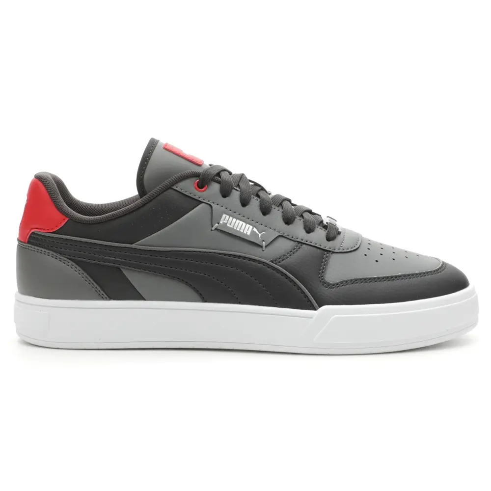 PUMA Mens Caven Dime Lace Up Sneakers Shoes Casual - Black, Grey, Red