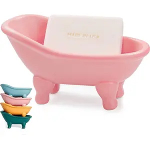 Pink Bathtub Planter