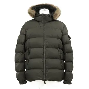 Pre-owned MONCLER Nylon Small Leather Goods MARQUE Down Jacket