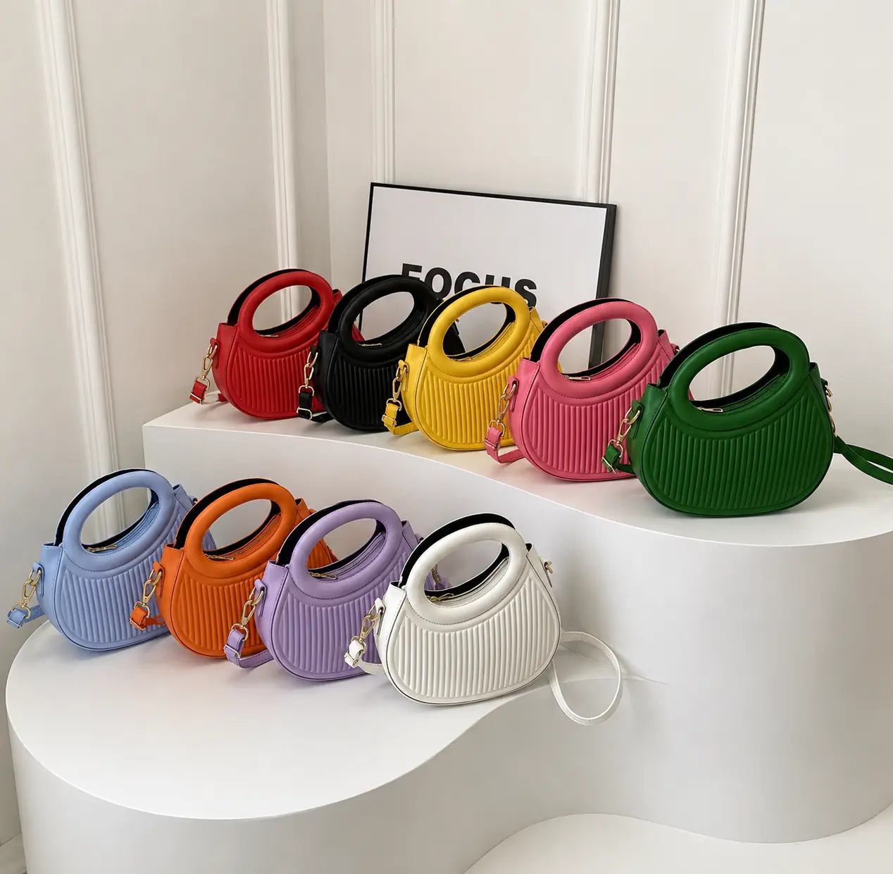 Colorful Handbags - Assorted Colors, Perfect for Everyday Use, Stylish and Practical Design, Ideal for Any Occasion